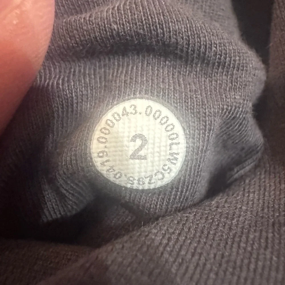 lululemon Joggers Dark Gray Size 2 Drawstring